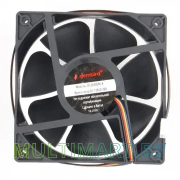 Вентилятор для корпуса Gembird D12038SM-4